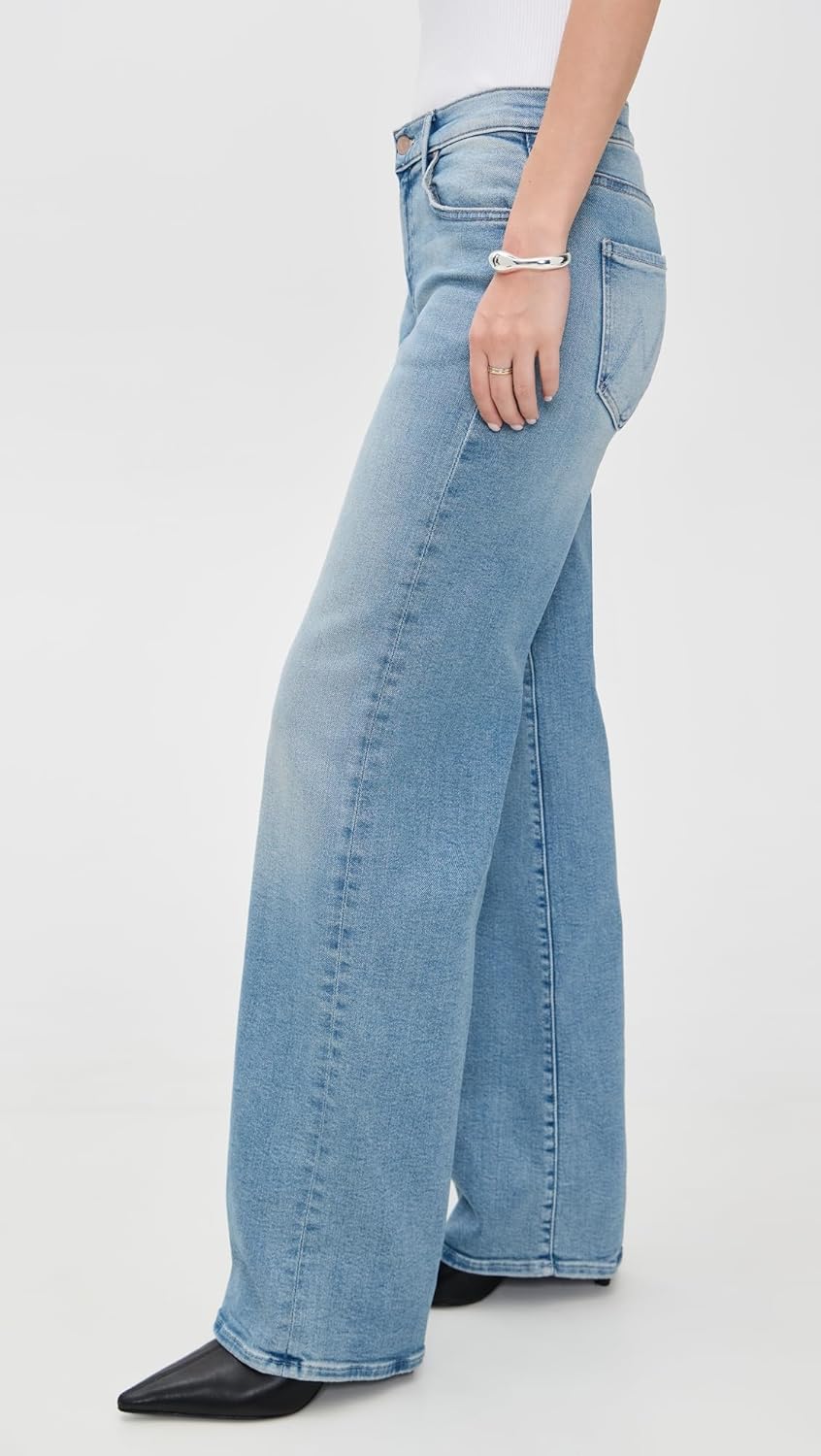 MOTHER Women's The Mid Rise Maven Sneak Jeans - Image 5