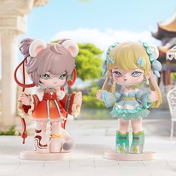 新品未使用　メイプルストーリー　ムードランプ　韓国限定　フィギュア付き 即納!【限定2体】TinyFox 海月神衣 狐狐神降臨Ver. 1/6スケール