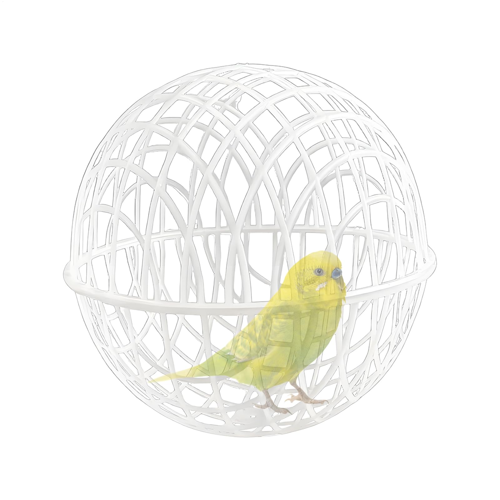 Chicken Ball, Rollable Round Chicken Cage, Movable Safety Poultry Coop Feeding Walking Net Chick Enclosure for Rabbits, Backyard & Pet