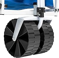 Vista 4 de MACSPORTS Ligero plegable plegable al aire libre todo terreno Beach Wagon - Azul