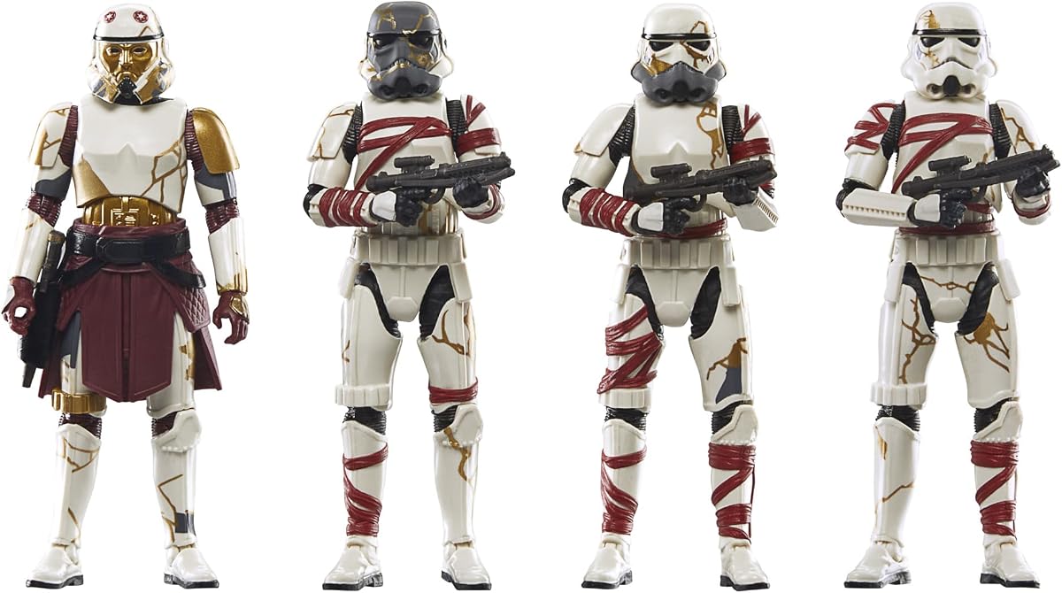 STAR WARS The Vintage Collection Captain Enoch & Thrawn’s Night Troopers, Ahsoka 3.75 Inch Collectible Action Figure 4-Pack | Star Wars The Vintage Collection 3.75 Inch Action Figure 4-Pack - Captain Enoch & Thrawn’s Night Troopers