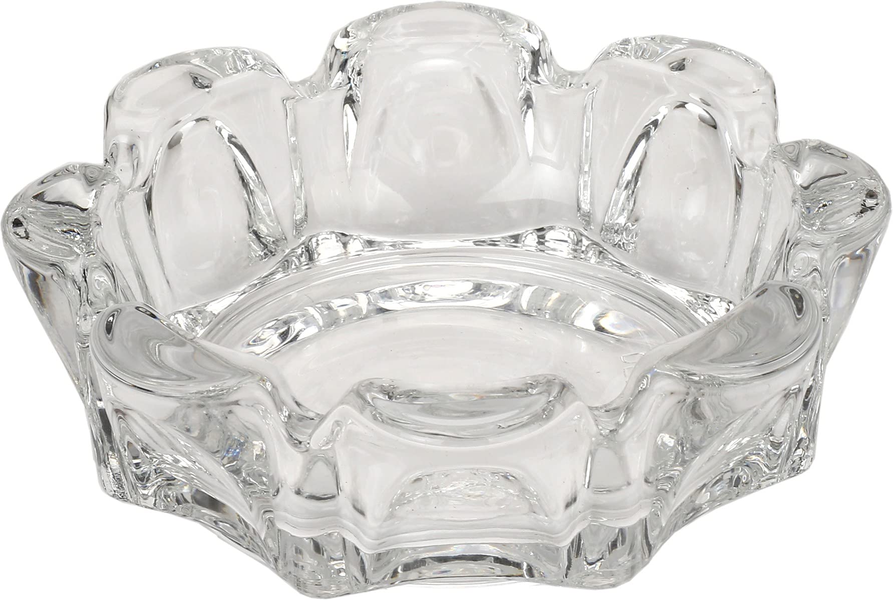 Afast Cool Glass Ash Tray: Sleek Design for Ashes with Style 10.5 x 10.5 x 3.5 CM-picture-11