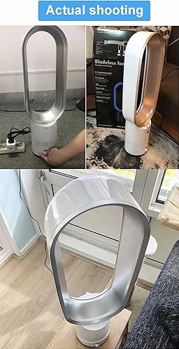 Miniatura 8 de Ventilador de torre de 16 pulgadas, ventilador silencioso sin aspas con control remoto para el hogar, ahorro de energía, ventilador eléctrico de