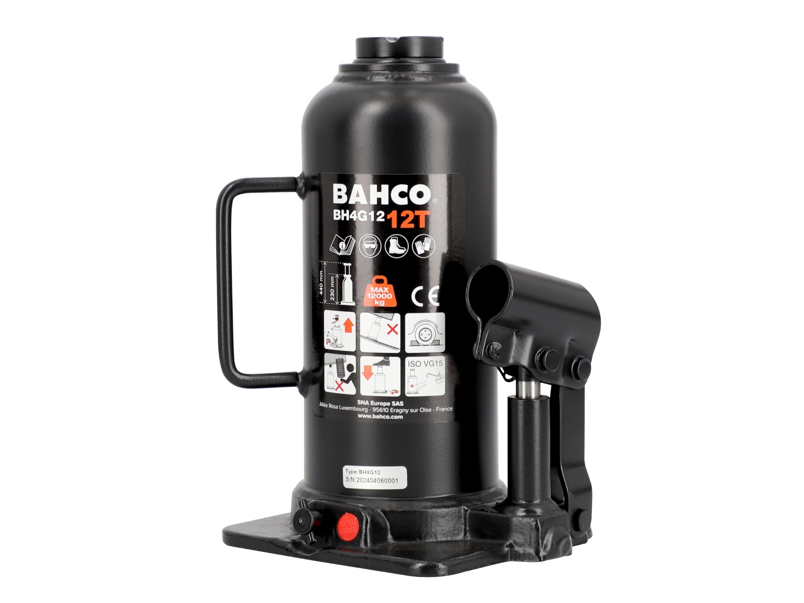 BAHCO BH4G12 - Gato de Botella 12T