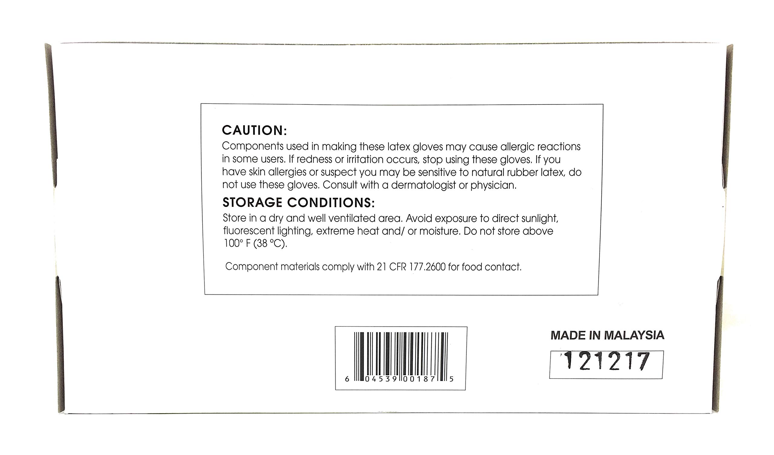 Emerald Digi-Gloves Latex Powder Free. Extra Large. Pack 100