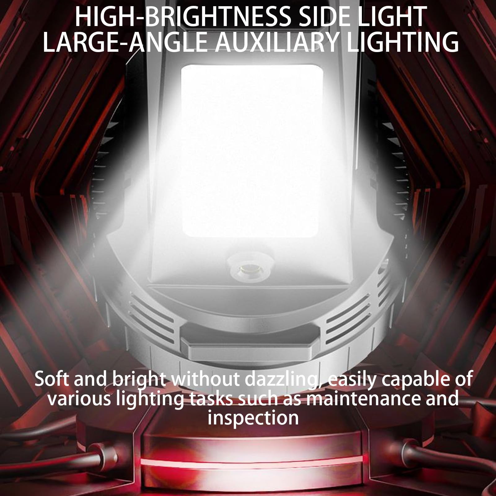 Torcia Solare Ricaricabile LED Ad Alta Luminosità Impermeabile | Torcia LED 800 Lumen Per Impiego Lavorativo Pesca, Campeggio, Escursionismo, Viaggio, Luce Da Lavoro