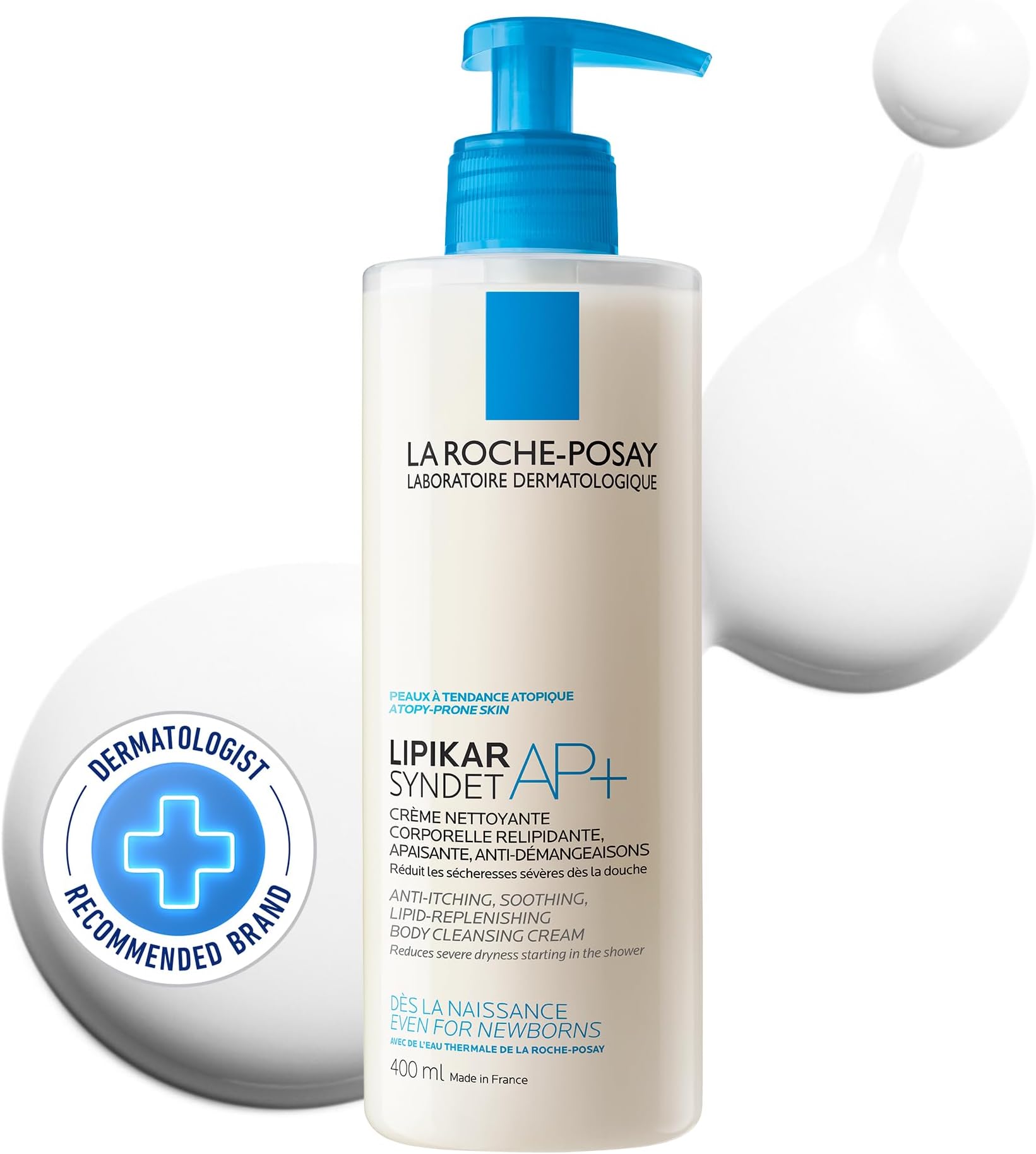 Lipikar Syndet Ap + Ultra-Gentle Body Wash ( 210121 ) Bath & Shower