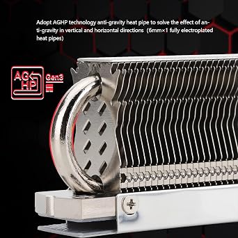 Thermalright HR09 2280 SSD Heatsink Cooler, Double-Sided Heat Sink Cooling, with Thermal Silicone Pad for M.2 SSD Computer and PC Cooler