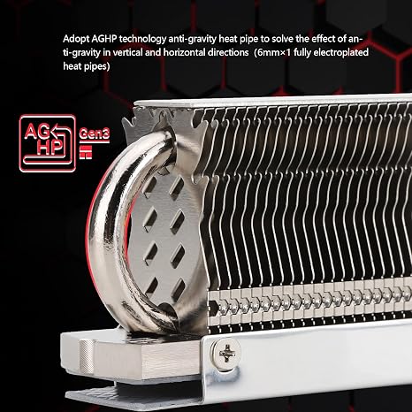 Thermalright HR09 2280 SSD Heatsink Cooler, Double-Sided Heat Sink Cooling, with Thermal Silicone Pad for M.2 SSD Computer and PC Cooler