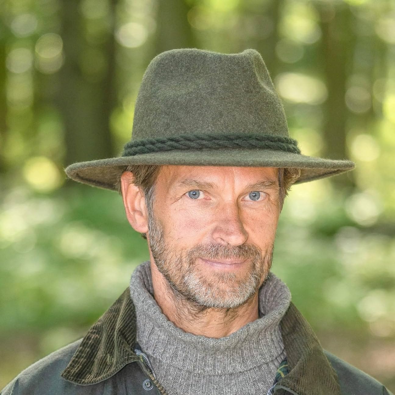 Faustmann Herren Trachtenhut Hirschhorn Oliv