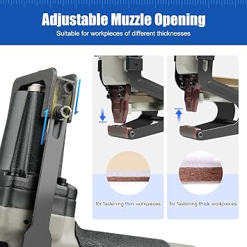 Woodpecker P88A Pneumatic Stapling Plier 20 Gauge 1/2 (13.2 mm) Crown