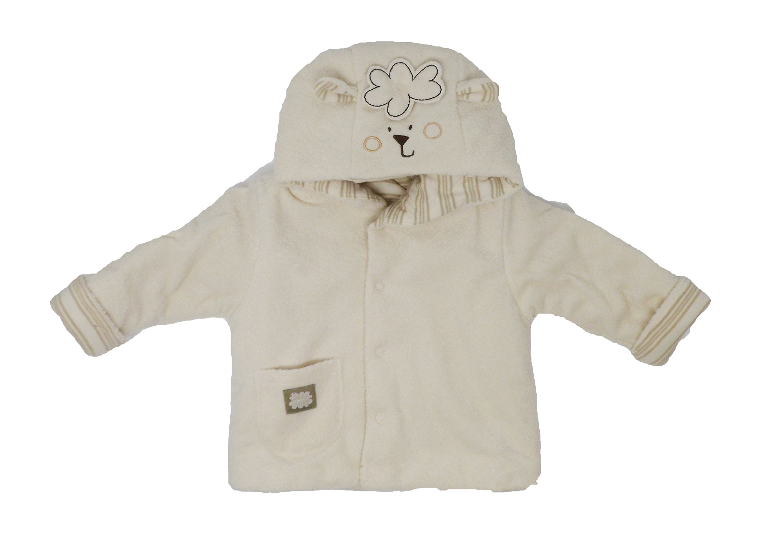 Katies Playpen / Baby Best Buys Cream Natures Purest Fleece Padded Jacket Sleepy Sheepy Design 3-6 Months