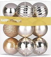 Vista 191 de GameXcel - Esferas navideñas grandes y ornamentos colgantes para árbol de Navidad que no se rompen