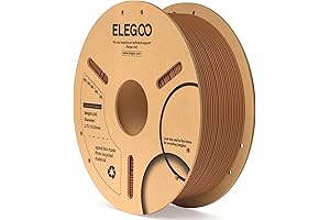 ELEGOO PLA Filament 1.75mm Brown 1KG: Premium 3D Printing Filament for Precise and Durable Creations