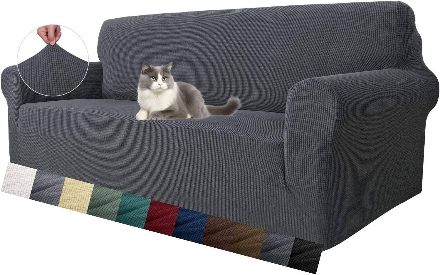 ChicSoleil Housses de Canapé Spandex 1 2 3 4 Places Couverture