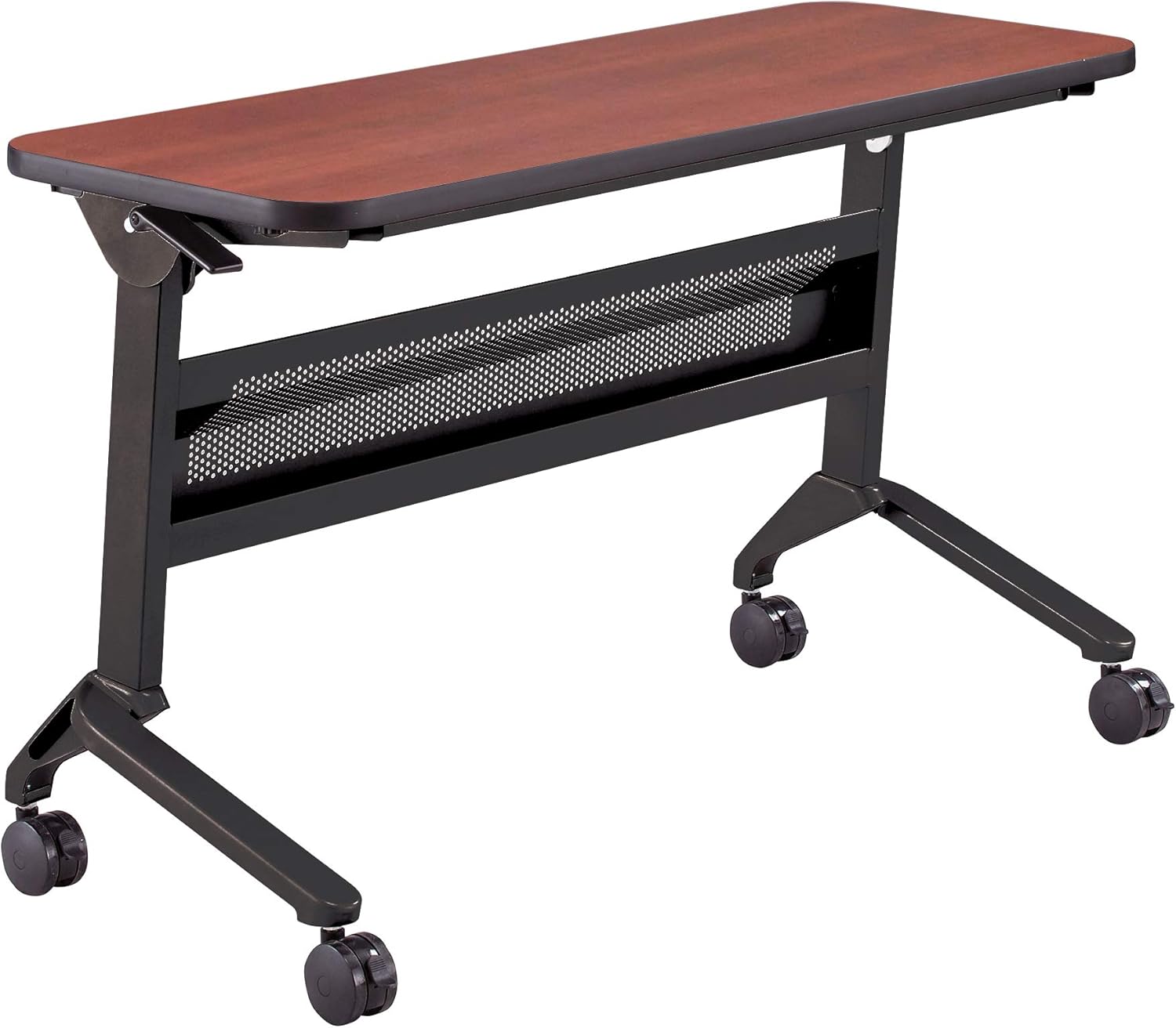 Safco Products Flip-N-Go Training Table, Biltmore Cherry
