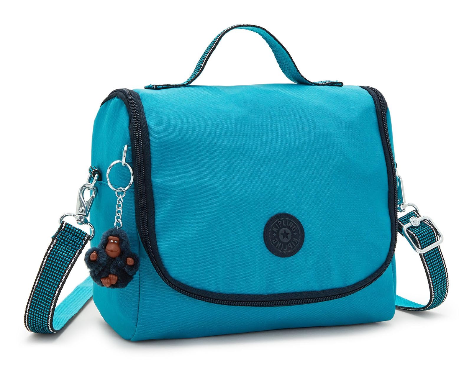 Kipling New Kichirou, Bolsa Térmica Porta Alimentos 6 L de Capacidad, 23 cm, Verde (Green Cool C)
