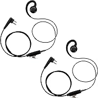Vista 9 de CP100d CP200 - Auricular de radio compatible con Motorola BPR40 CLS 1110 1410 VL50 RDM2070D DLR1020 Walkie Talkie de 2 pines [anillo C] Auriculares