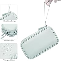 Vista 5 de Bolsa organizadora de cables electrónicos para viaje, accesorios electrónicos, bolsa organizadora de accesorios electrónicos para power bank, cables