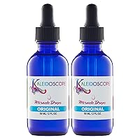 Vista 1 de Kaleidoscope Miracle Drops - Absorción rápida - Combate el cuero cabelludo seco - Aumenta el crecimiento del cabello - 2 oz - Paquete de 2