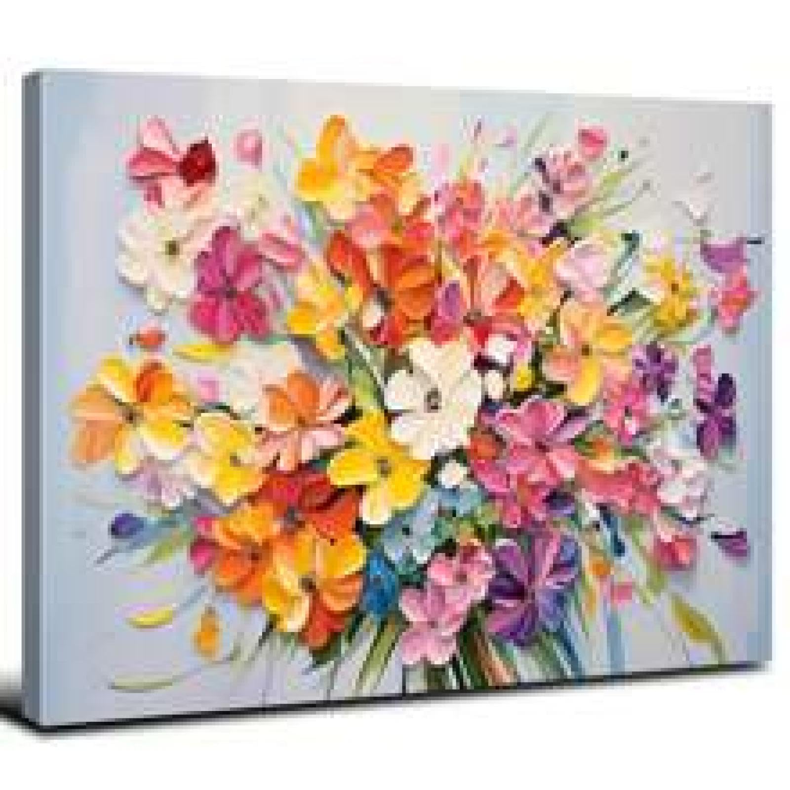 Affiche botanique plante fleur texture pour décoration murale - 8