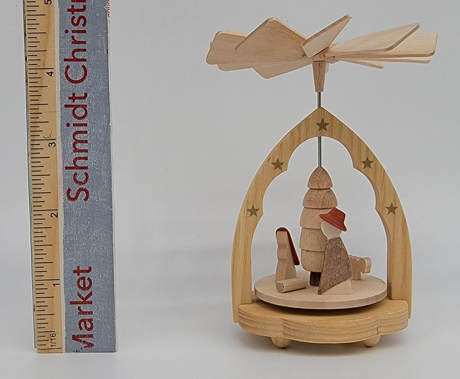 Richard Glaesser Mini Pyramid Nativity Made in Germany