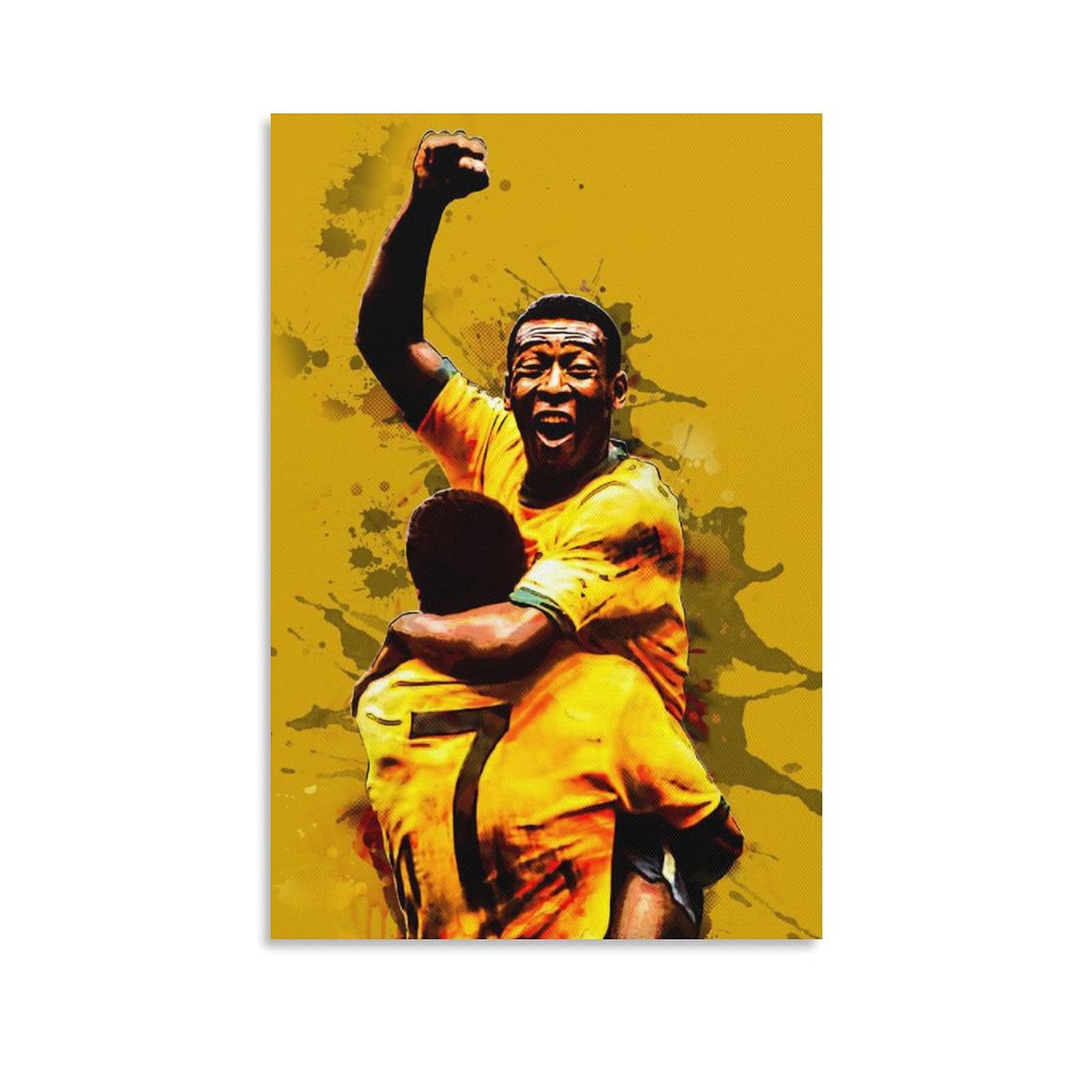 Amazon.co.jp: PELE ペレの有名なサッカー選手 クール ポスター 壁 