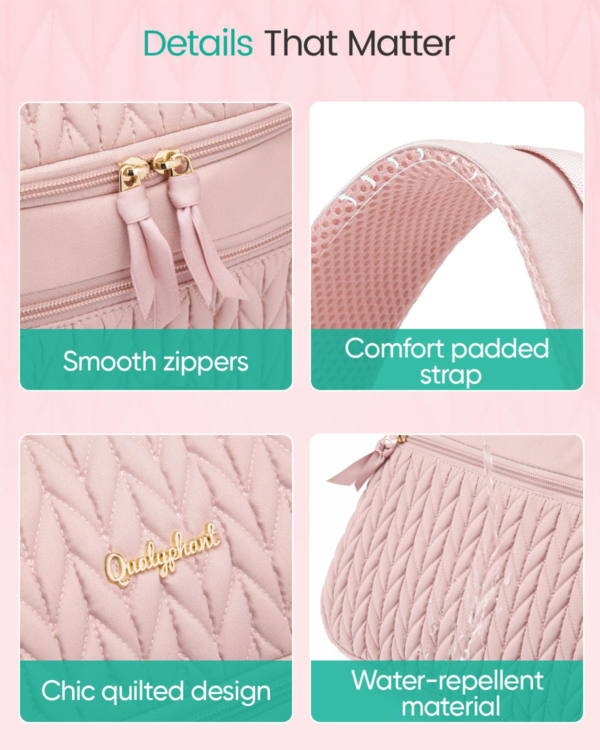 Qualyphant Kleiner Milchpumpen-Rucksack für Spectra S1 S2 Medela mit Kühltasche, kleine Wickeltasche