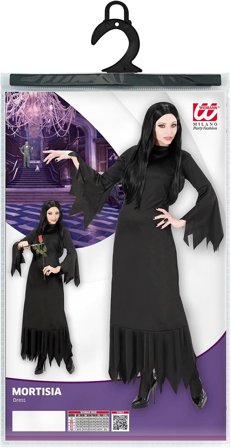 WIDMANN 07192 Adult Costume MORTISIA, M
