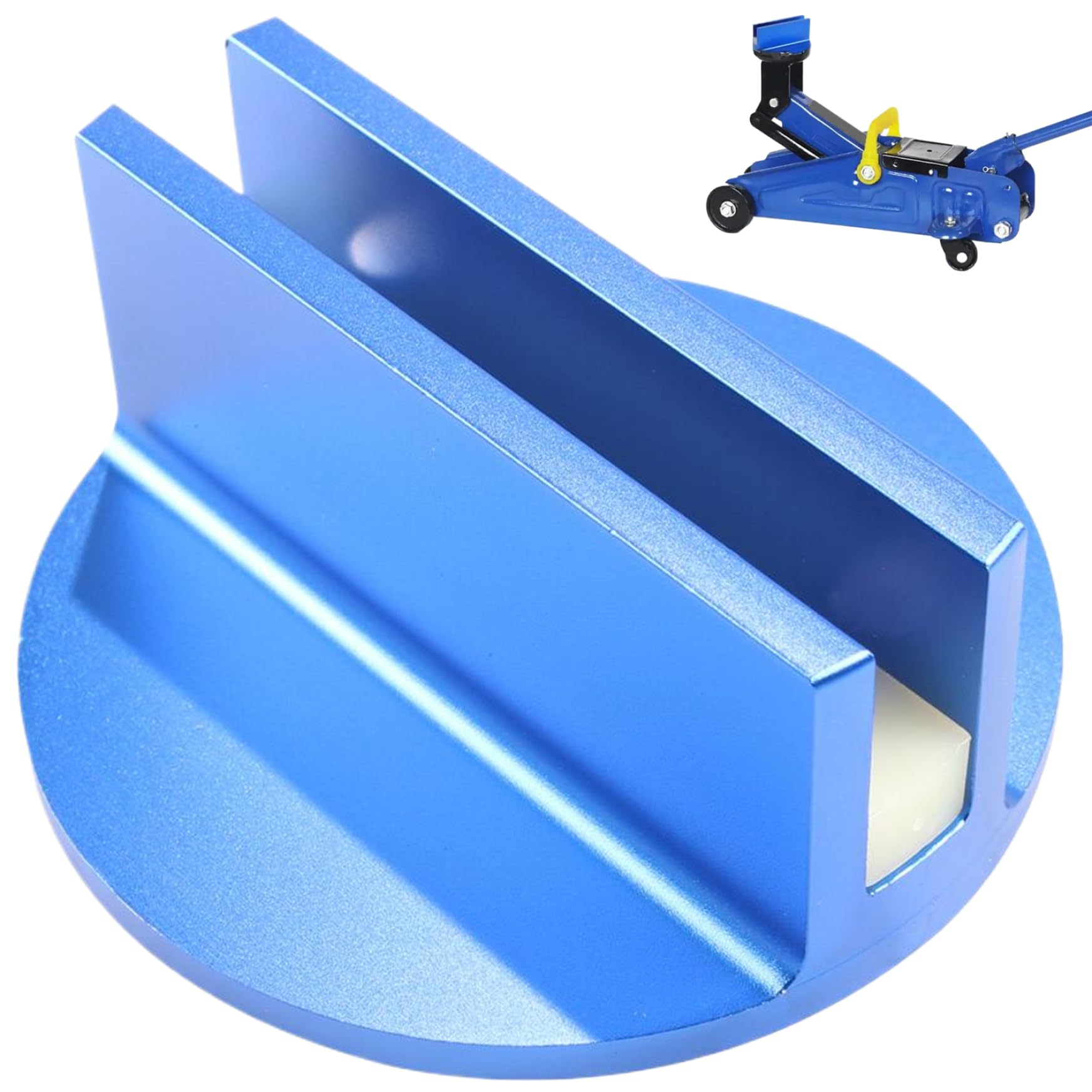 Slotted Jacks Pad, Universal Magnetic Pinch Weld Jacks Pad, Pinch Weld Jacks Adapter, Magnetic Jacks Pad, Magnetic Frame Rail Protector for Car Accessories Jacks Pad Pinch Weld Jacks Pad Jacks Pad Sl