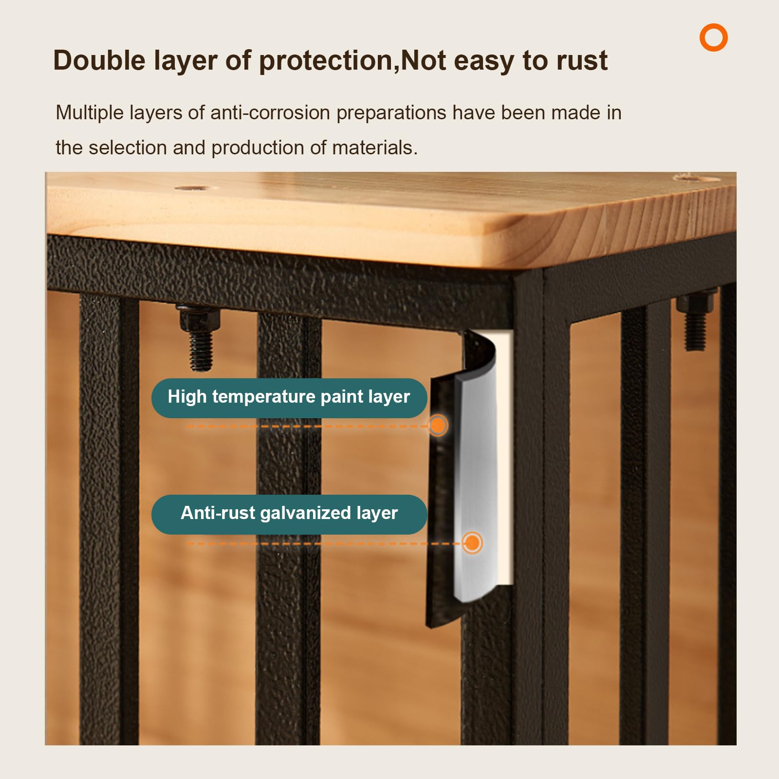 Jaula para Perros De Interior, Caja De Madera para Perros Estilo Mueble con Puertas Y Bandeja Extraíble, Caseta para Perros, Jaula Interior para Mascotas para Perros Medianos/Grandes,S