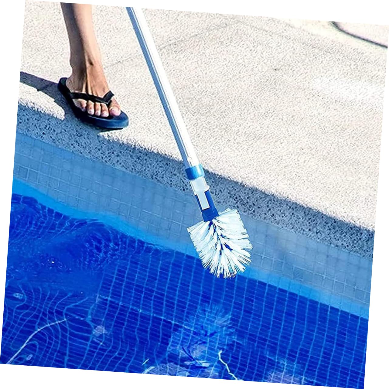 VANZACK 2 Cepillos De Limpieza para Piscina Cepillo para Azulejos y Bordes Prácticos y Duraderos