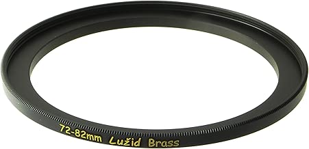 LUA ID Brass 72mm to 82mm Step Up Filter Ring Adapter 72 82 Luzid LUA ID Brass 72mm to 82mm Step Up Filter Ring Adapter 72 82 Luzid