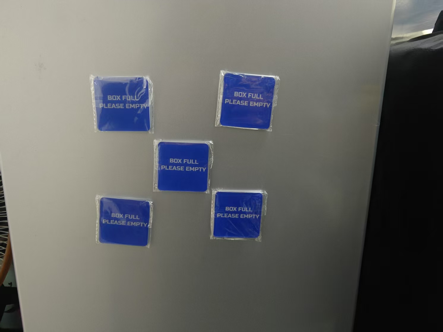 Imán cuadrado personalizado para refrigerador miniatura 7
