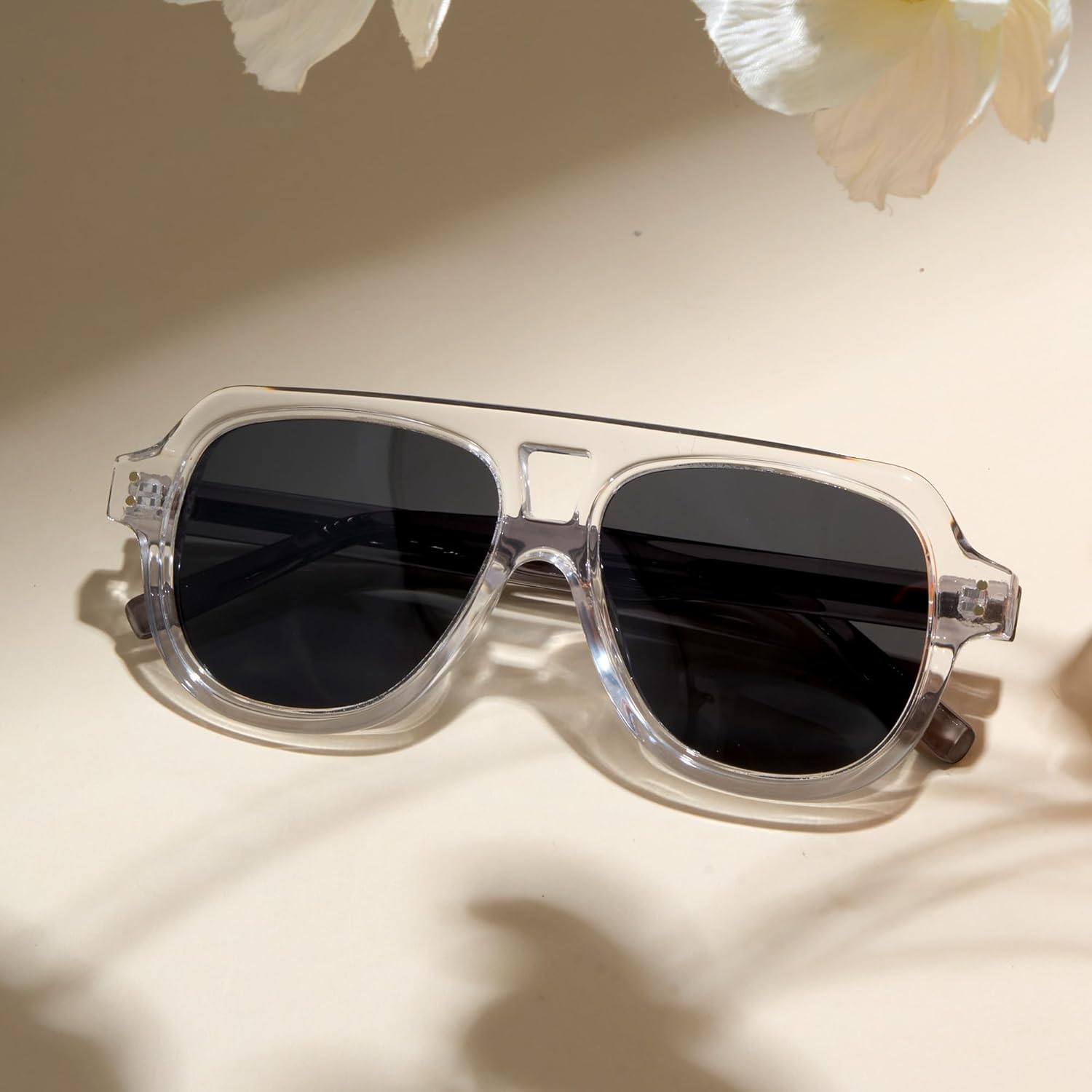 Cyxus Polarized Aviator Sunglasses for Women Men Anti Glare UV Protection for Driving Outdoor P1336 - Image 4