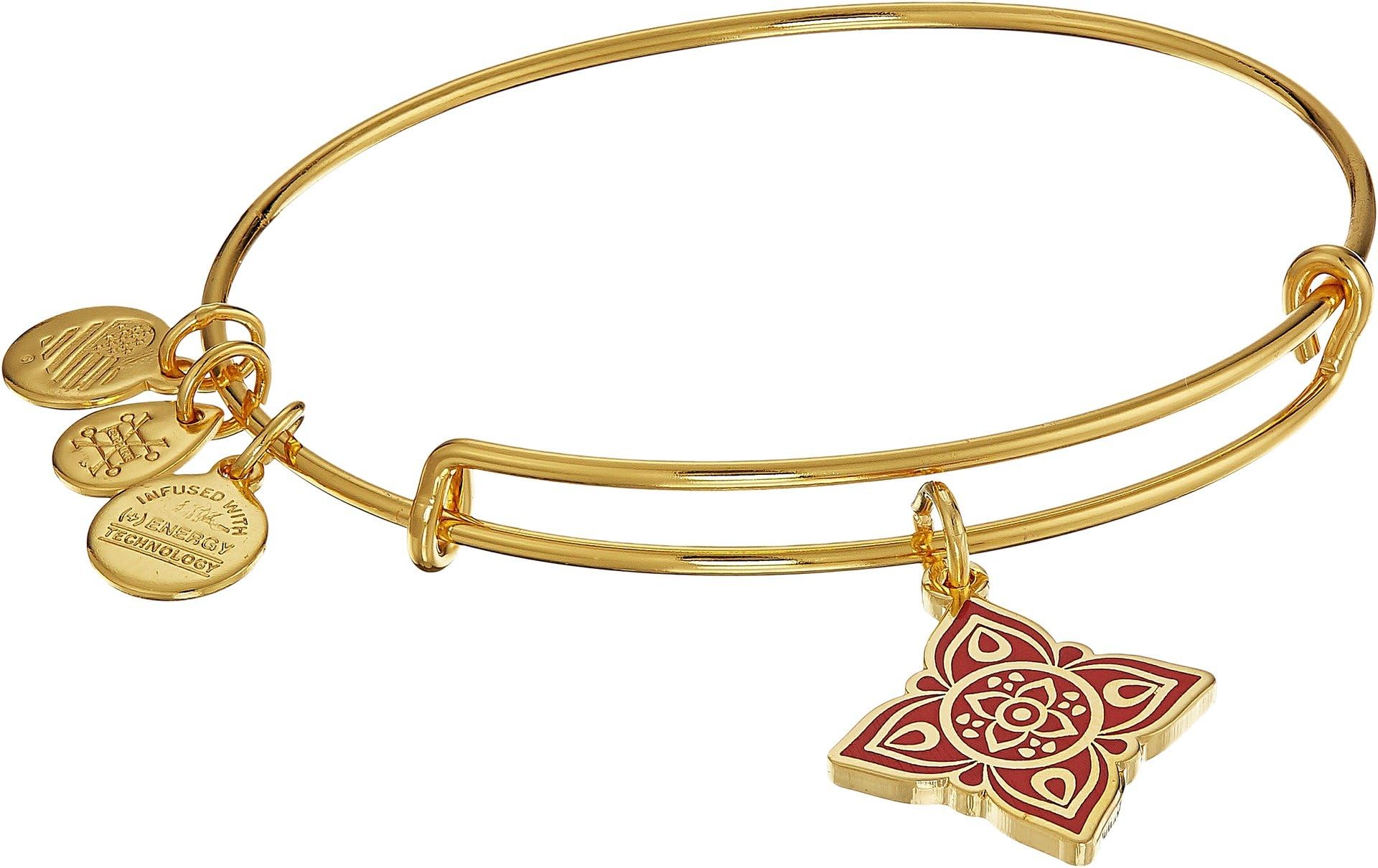 Alex and Ani The Root Chakra Bangle Shiny Gold One Size