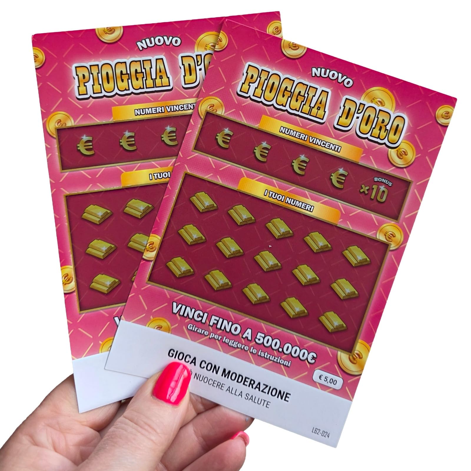 Biglietti Gratta e Vinci Annuncio Gravidanza Nonni – 2 Cartoline Sorpresa “Diventerete Nonni” – Idea Originale per Comunicare la Notizia ai Futuri Nonni - 5