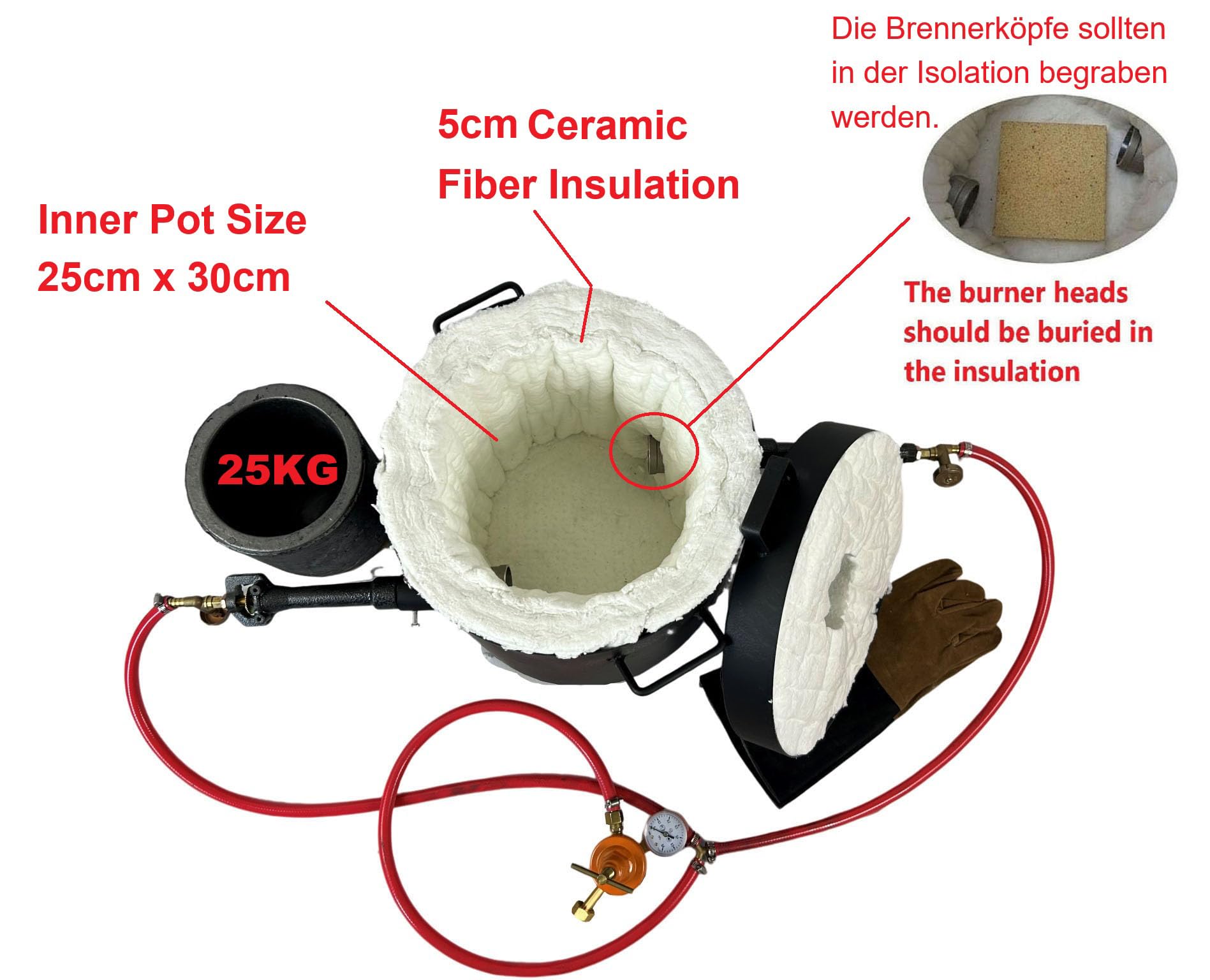 Wiltec Pinze Per Legna, Capacità Fino A 100 Kg, Pinze Forestali In Acciaio E Tpe Da 44 Cm Pinza Per Tronchi Fino A 30 Cm 84735208 - Foto 6