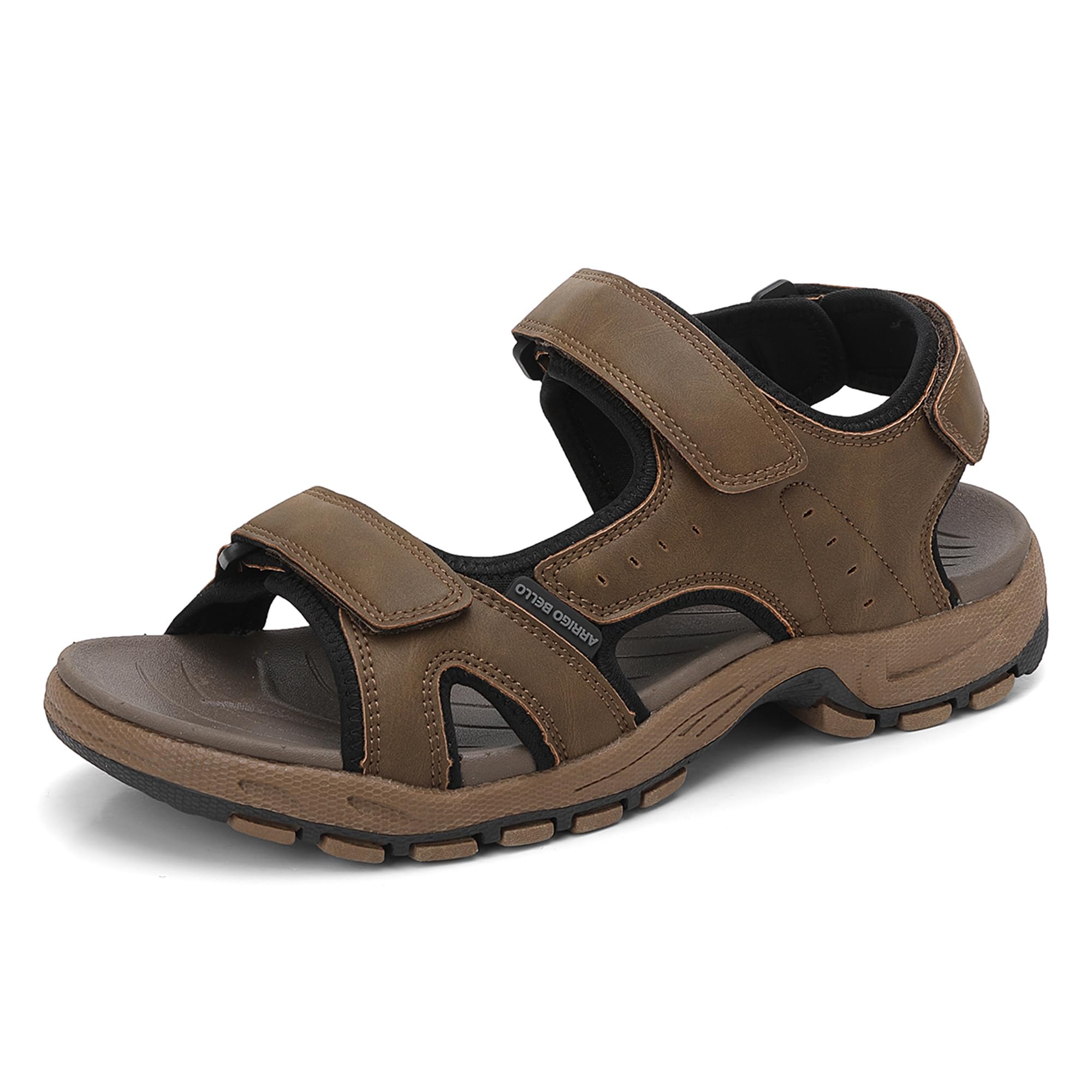 ARRIGO BELLO Sandales Homme Été Randonnée Sport Sandals Sangles à Boucle Réglables Open-Toe Plage Chaussures pour Outdoor Taille 41-46