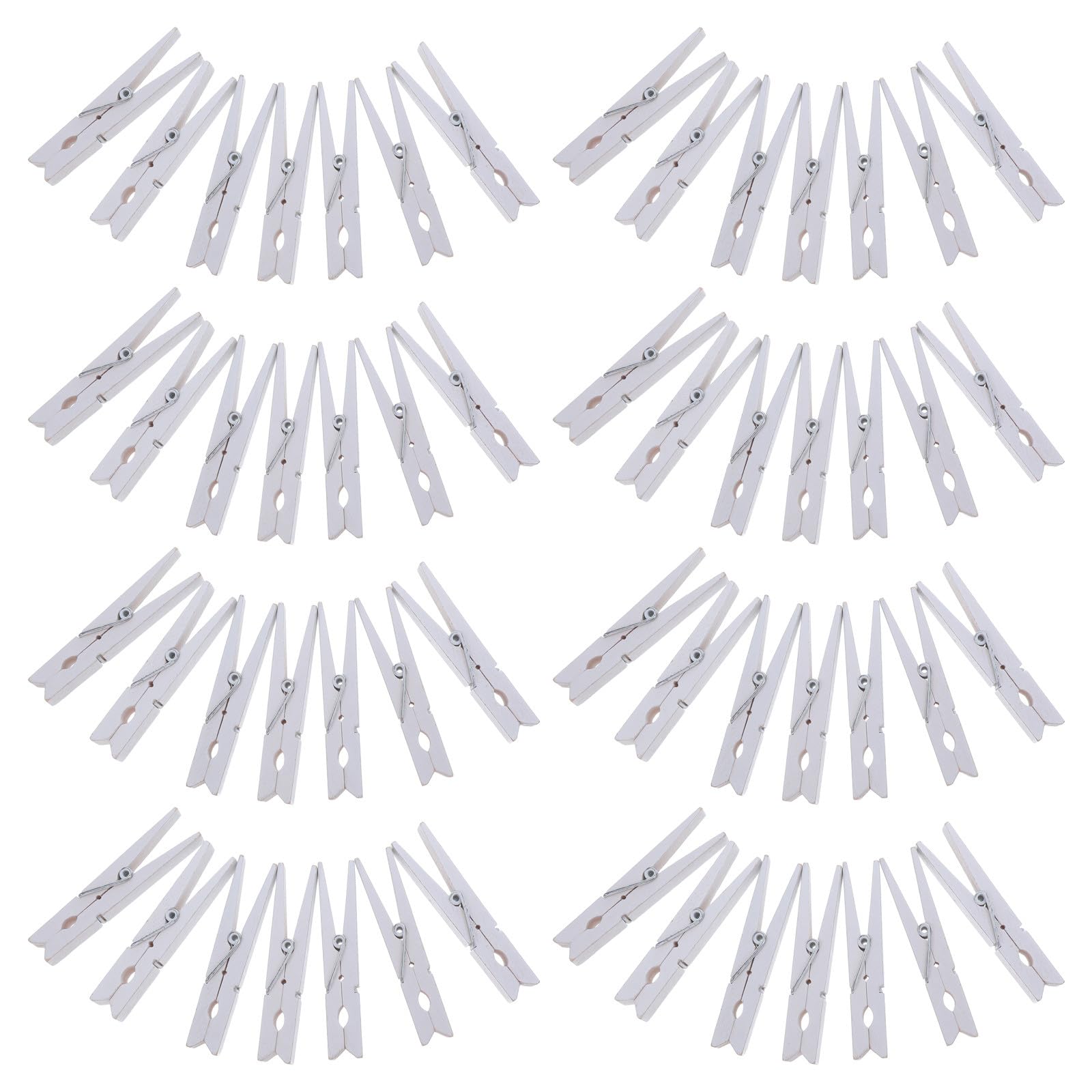 Pinzas de madera para manualidades DOITOOL de tamaño mini en pack de 100 unidades naturales