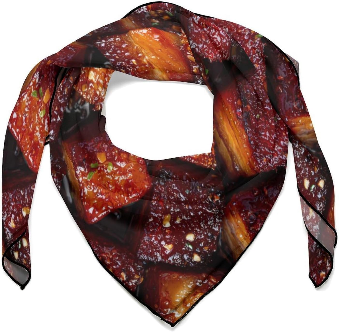 Braised Pork Belly Funny Bandana Multi-purpose Head Scarf