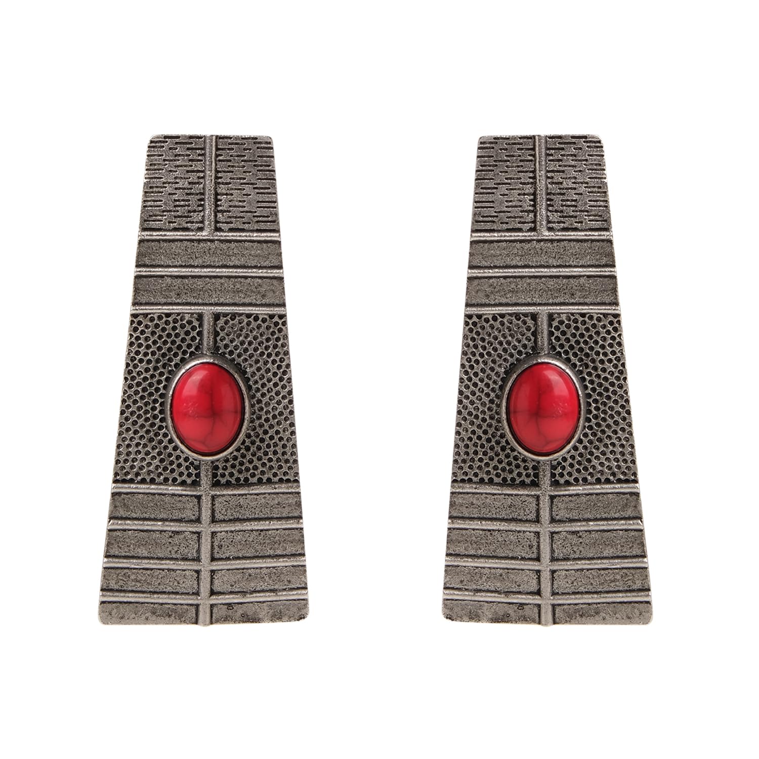 XPNSV Luxury Vintage Tribal Rustic Elongated Earrings,Jewellery Gift Set for Women & Girls | Anti Tarnish, Light Weight, Diwali Special Jewellery for Women, Girls and Her (B0CL7M9ZVS) Amazon Price History, Amazon Price Tracker