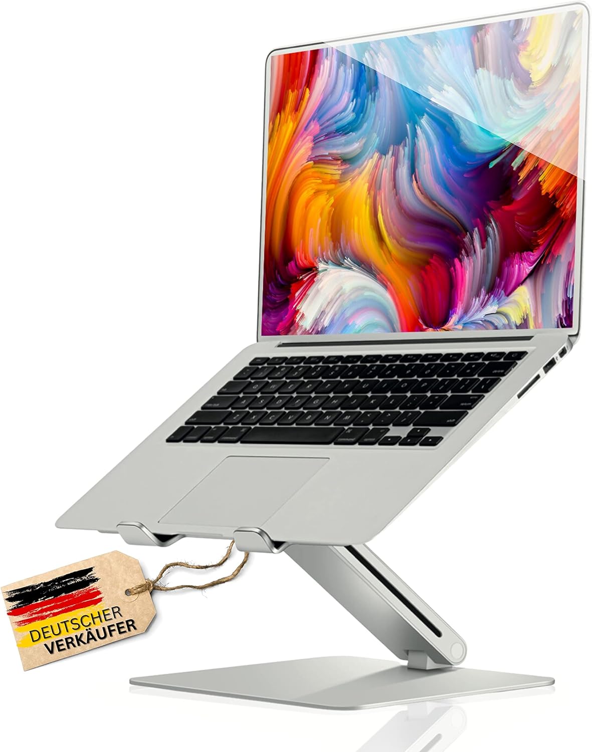 FLEXDX Laptop Halter Hochwertiger Laptop Ständer Höhenverstellbar Laptop Erhöhung für alle