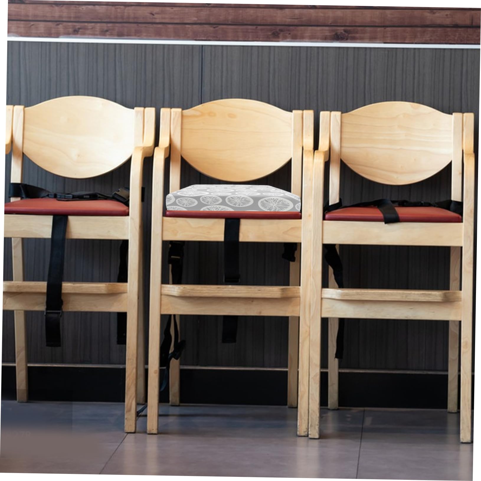 Silla Elevador 1 Cojín De Refuerzo Para Niños Cojín Para Cojín De Refuerzo Para Trona Almohadilla Para Asiento De Niño Portátil Almohada De Refuerzo De Dibujos Animados Bebé