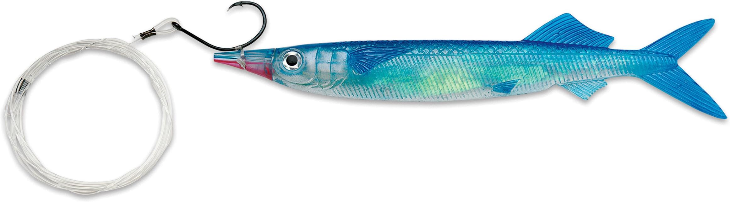 Williamson Live Ballyhoo 9- Pro Rig Fishing Lures (Blue, Size- 9)