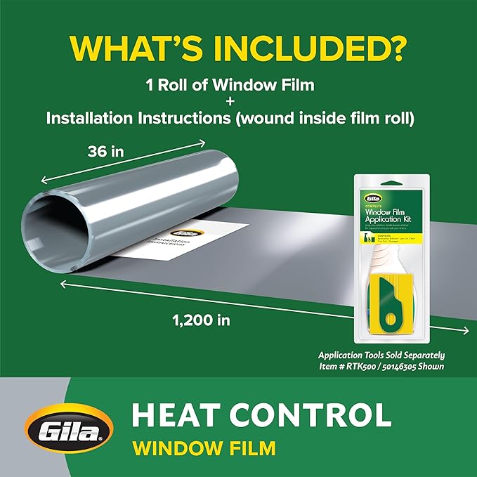 Película para ventanas Gila Heat Control Gris Claro miniatura 9