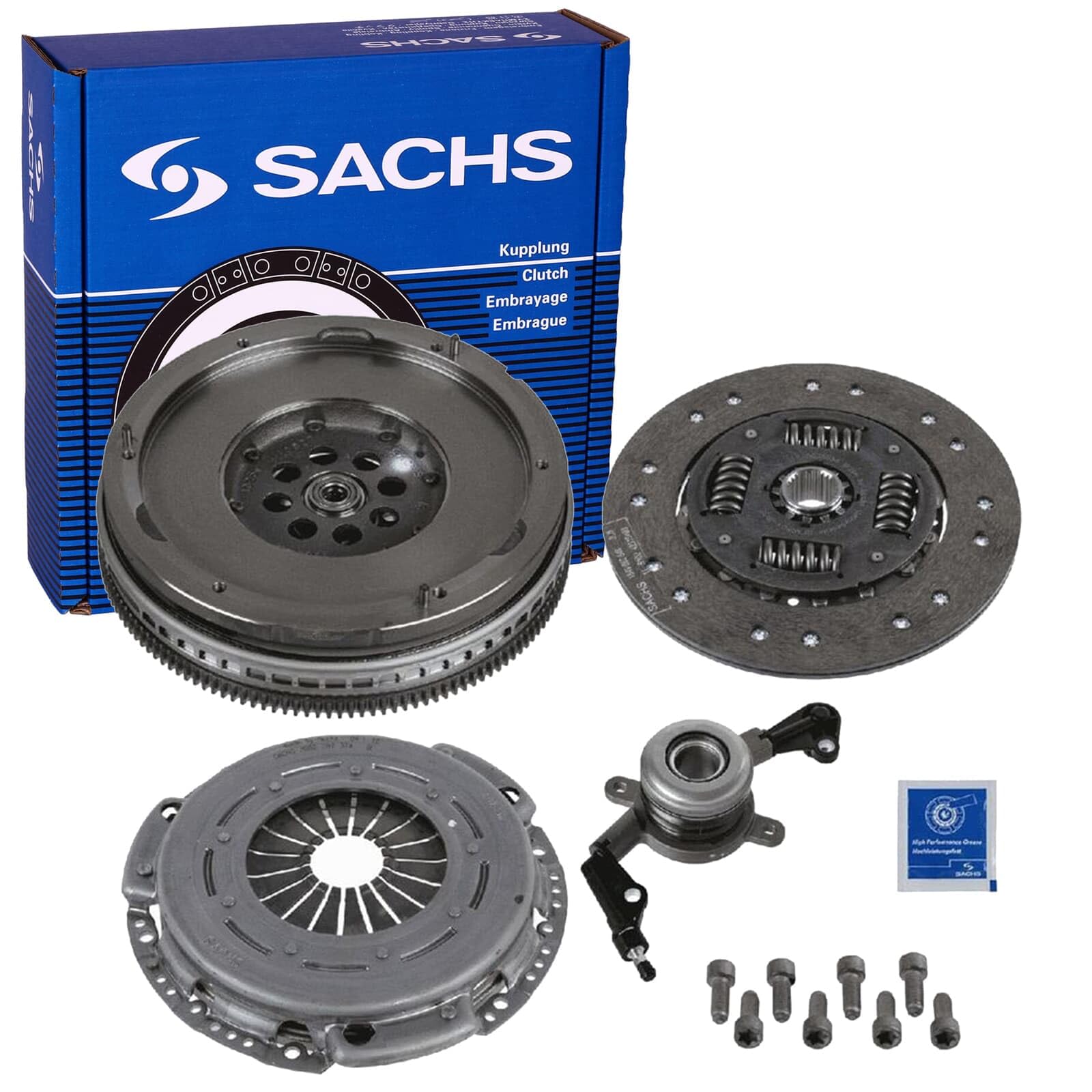 SACHS 2290 601 108 Kit De Embrague Compatible Con Mercedes-Benz Vito/Mixto Furgoneta (W639) 2003
