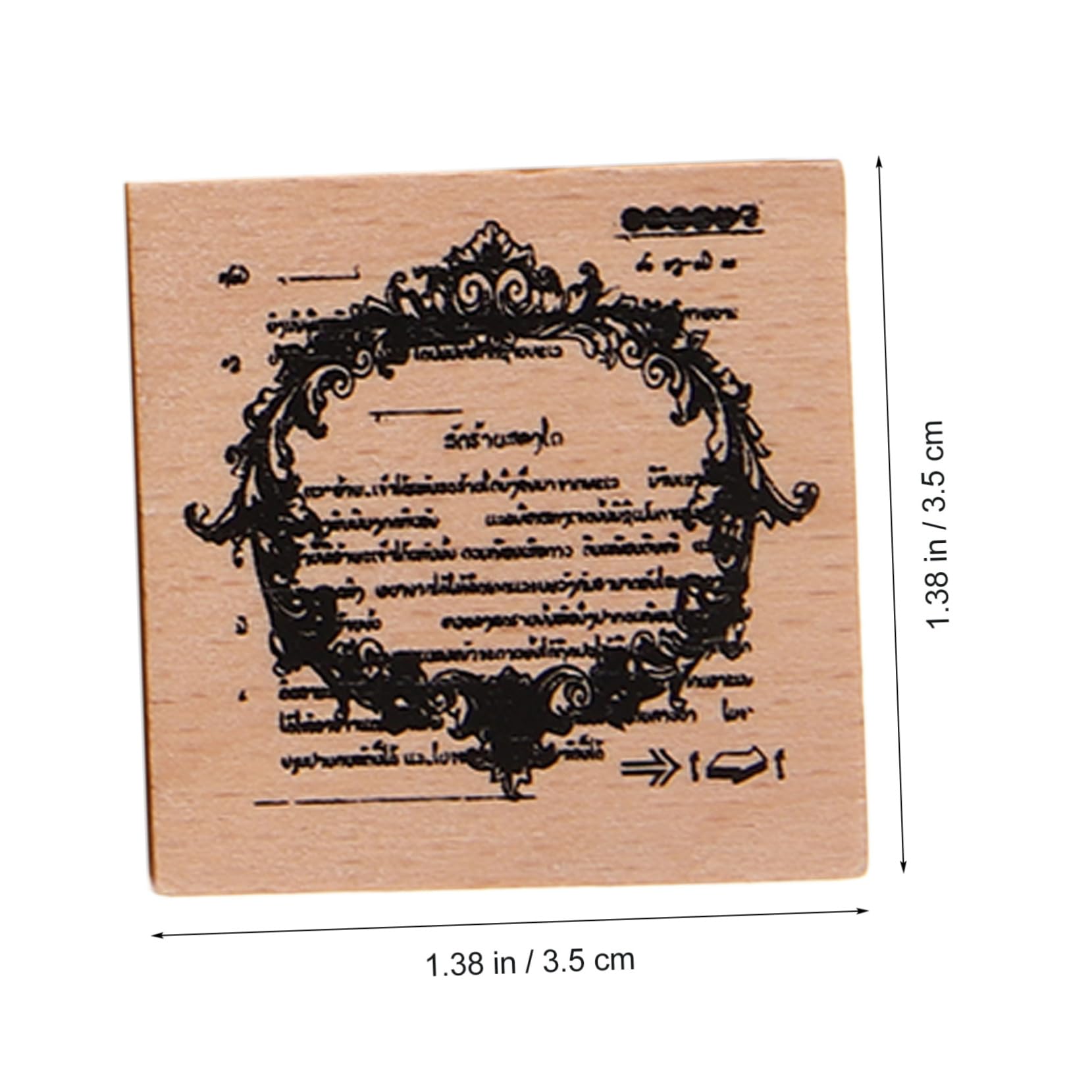 ARTIBETTER 5 Sätze Stempelset Aus Holz Journaling-zubehör Stempeln Scrapbooking -vorräte Albumdekorationsstempel Brief Stempel Für Sammelalben Kleiner Holzstempel 8 Stück * 5