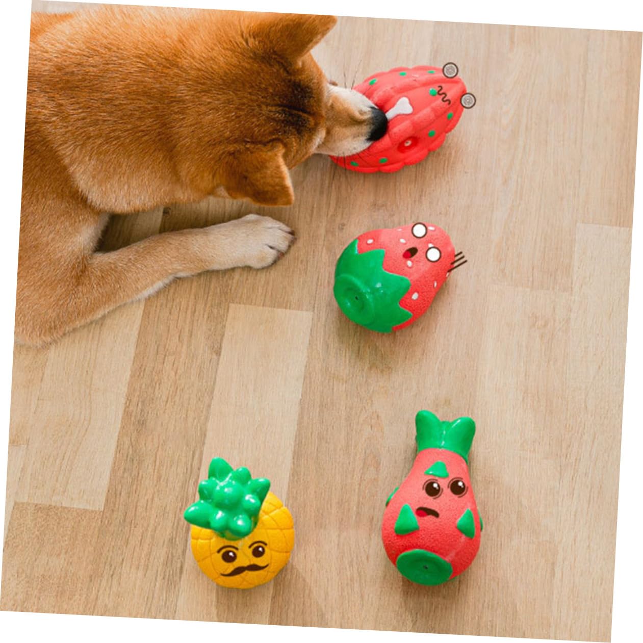 POPETPOP 5stücke Kauspielzeug Für Hunde Langlebigem Interaktives Spielzeug Mit Geräuschen Für Und Kleine Mittelgroße Beschäftigung Und Zahnpflege