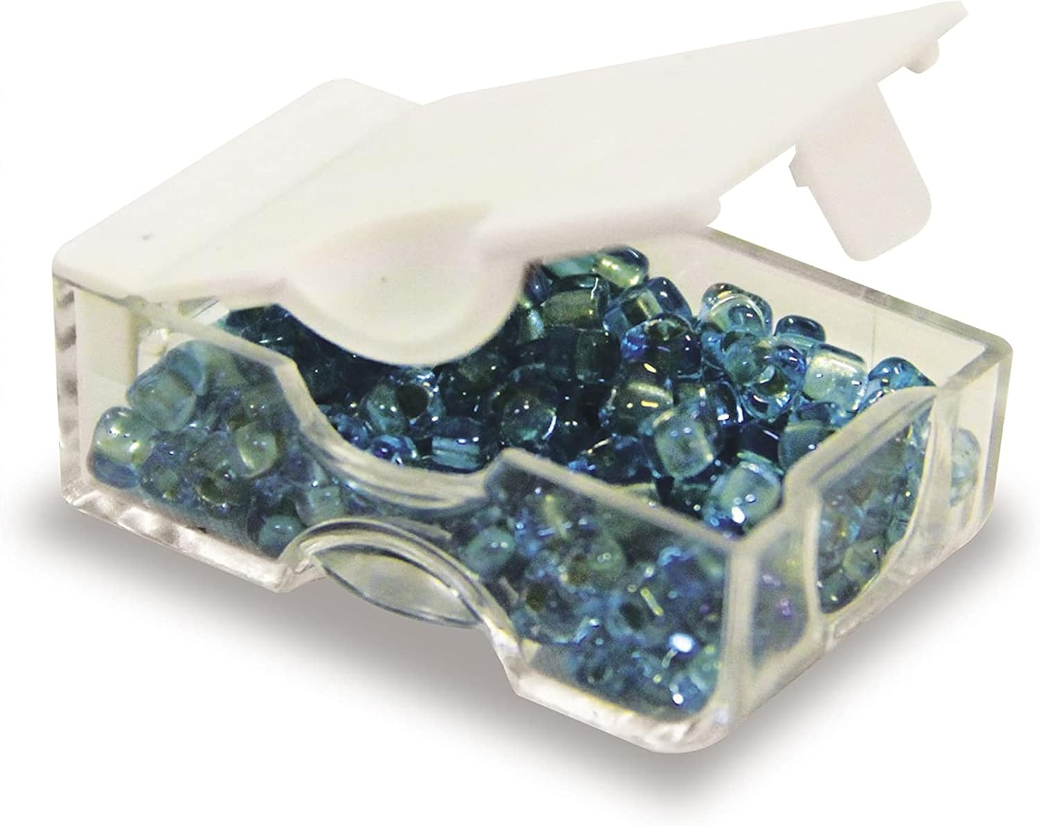 Elizabeth Ward Bead Storage Solutions 13 Piece Craft Organizing Storage Containers for Small Beads, Crystals, and Fasteners, Clear (3 Pack)